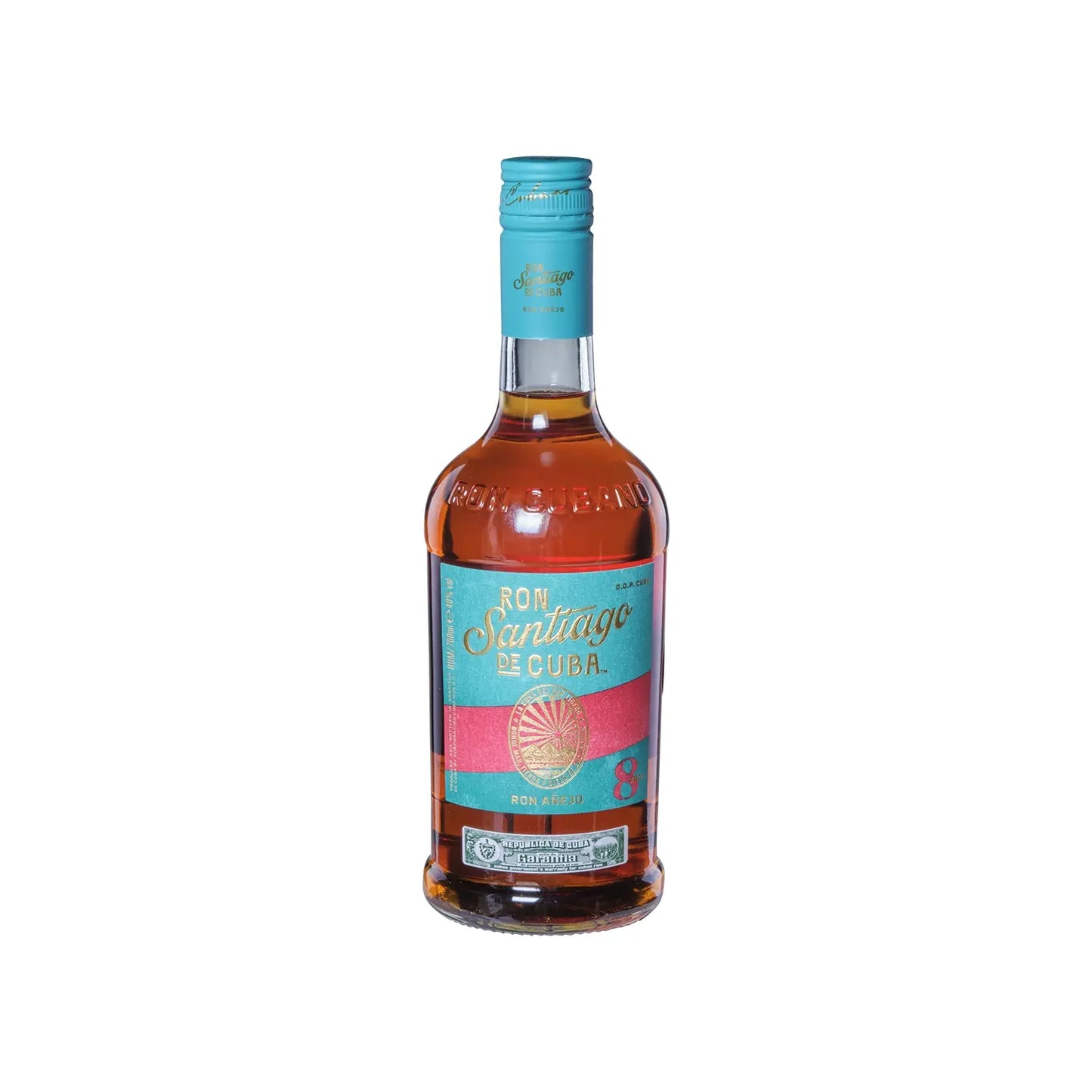 Rhum Santiago de Cuba añejo 8 ans
