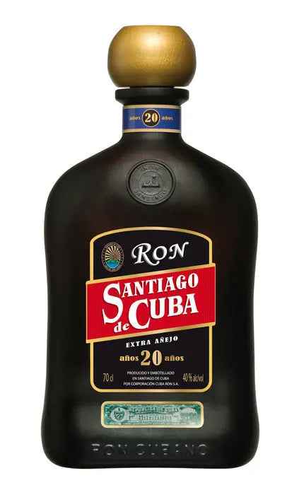 Rhum Santiago de Cuba Extra Añejo 20 ans d'âge